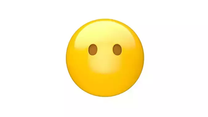 Apple Face Without Mouth