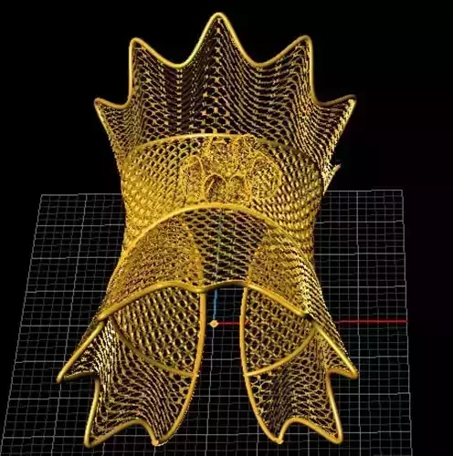 Bracelet golden crown