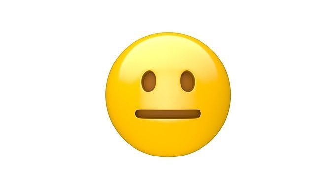 Apple Neutral Face 3D model
