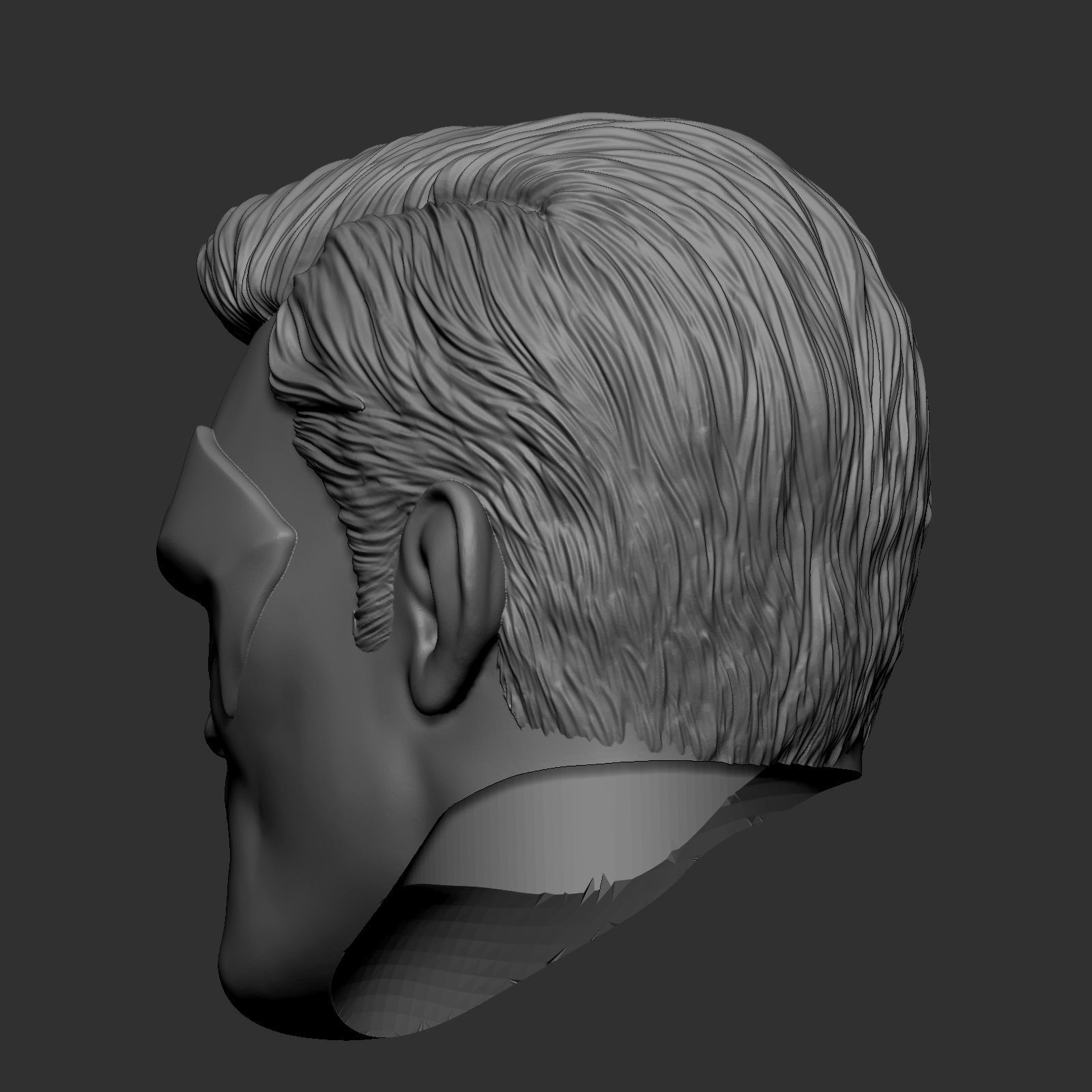 Nightwing - Robin - head 3D print model_4