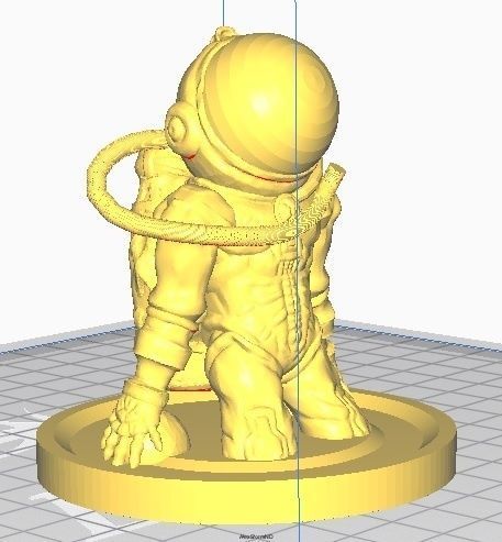 Spaceman V2 3D print model_8
