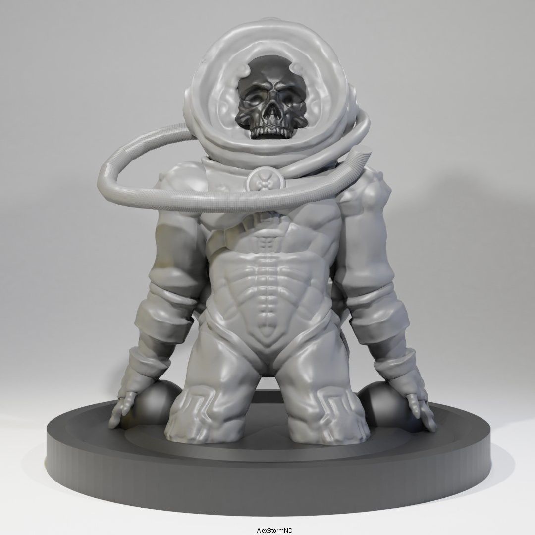 Spaceman V2 3D print model_0