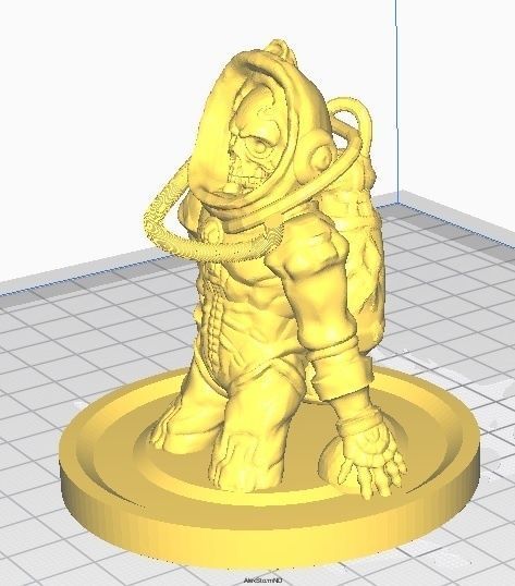 Spaceman V2 3D print model_10