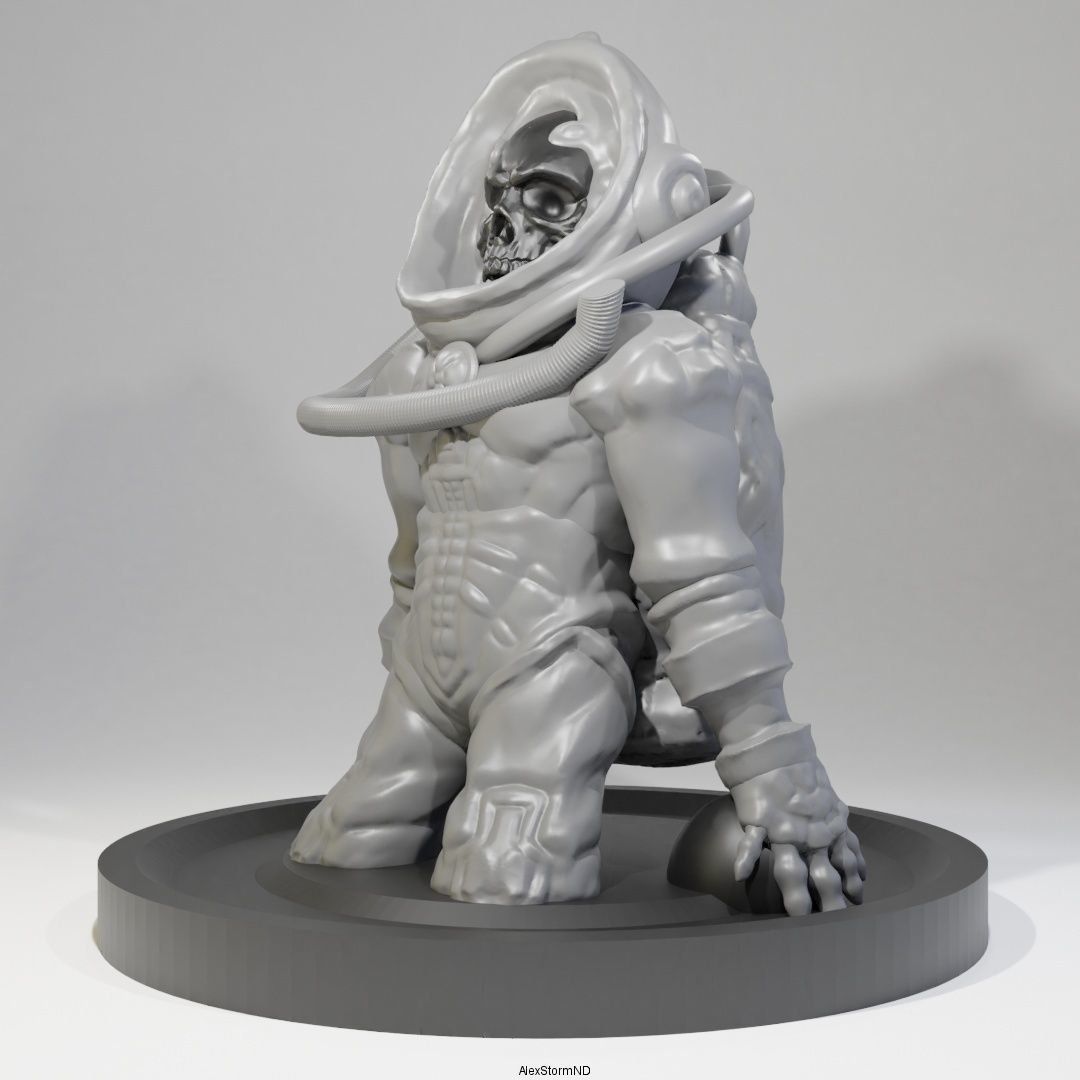 Spaceman V2 3D print model_1