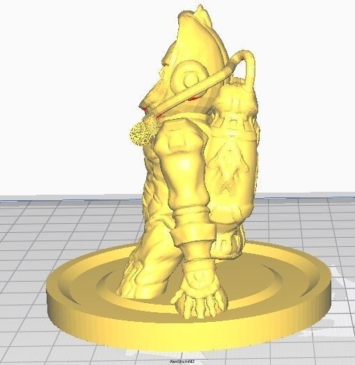 Spaceman V2 3D print model_11