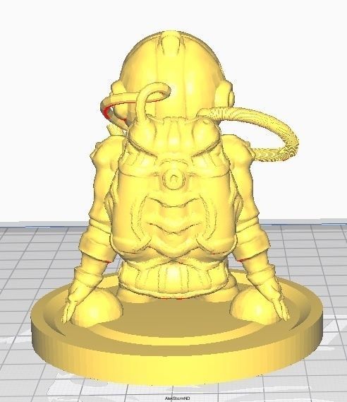 Spaceman V2 3D print model_7