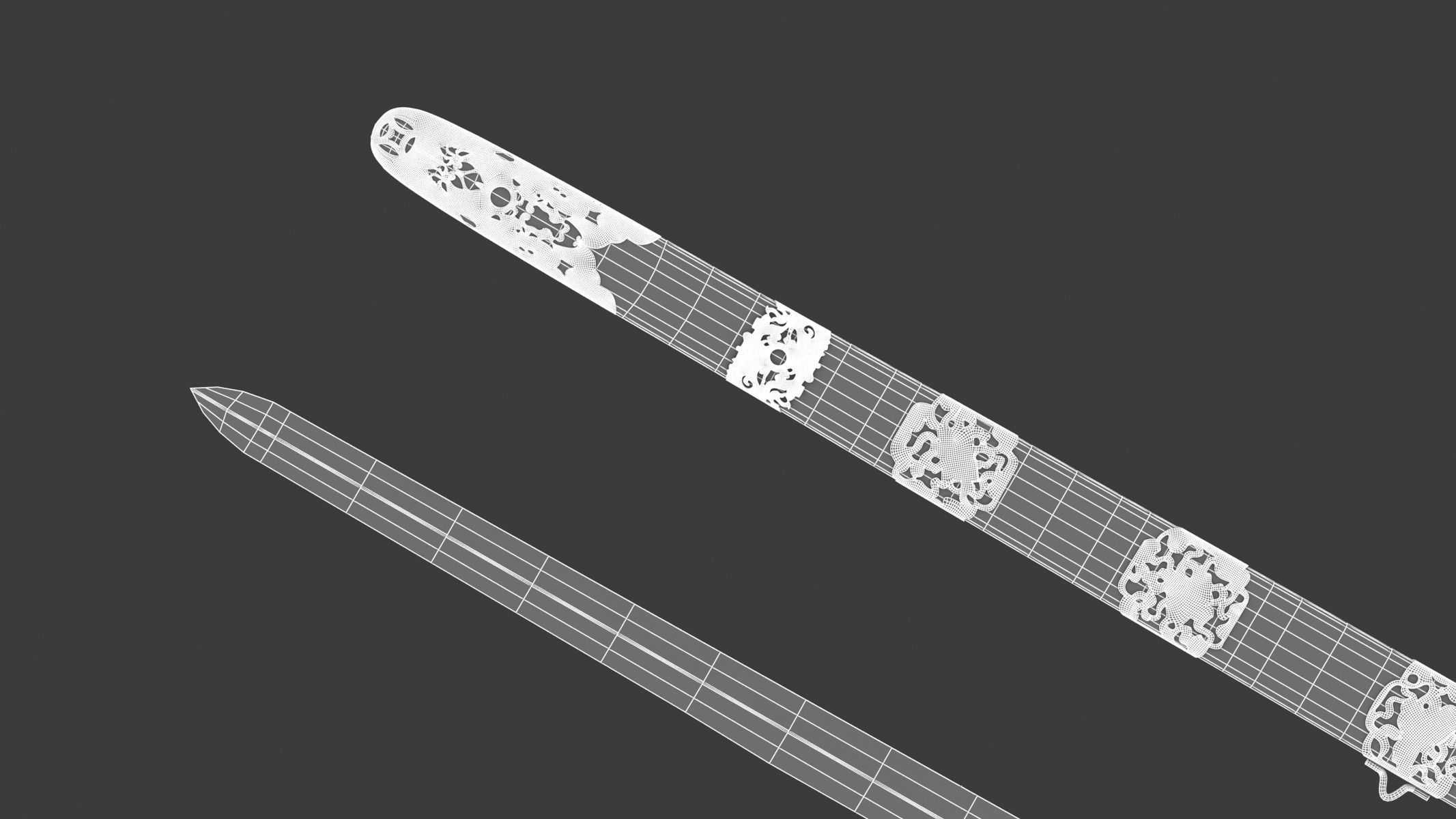 Jian Sword 3D model_18