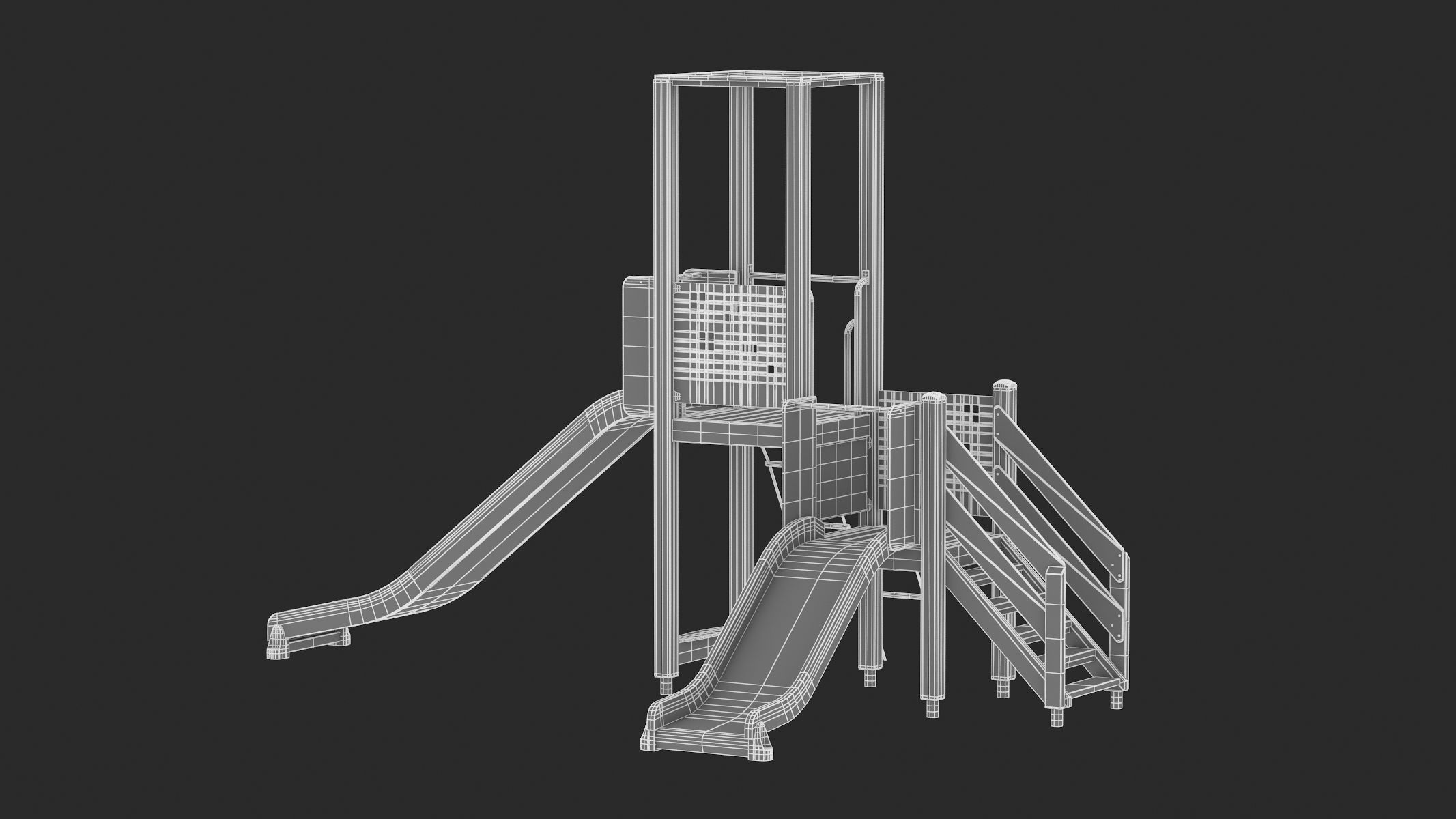 Lappset Activity Tower 01 3D model_17