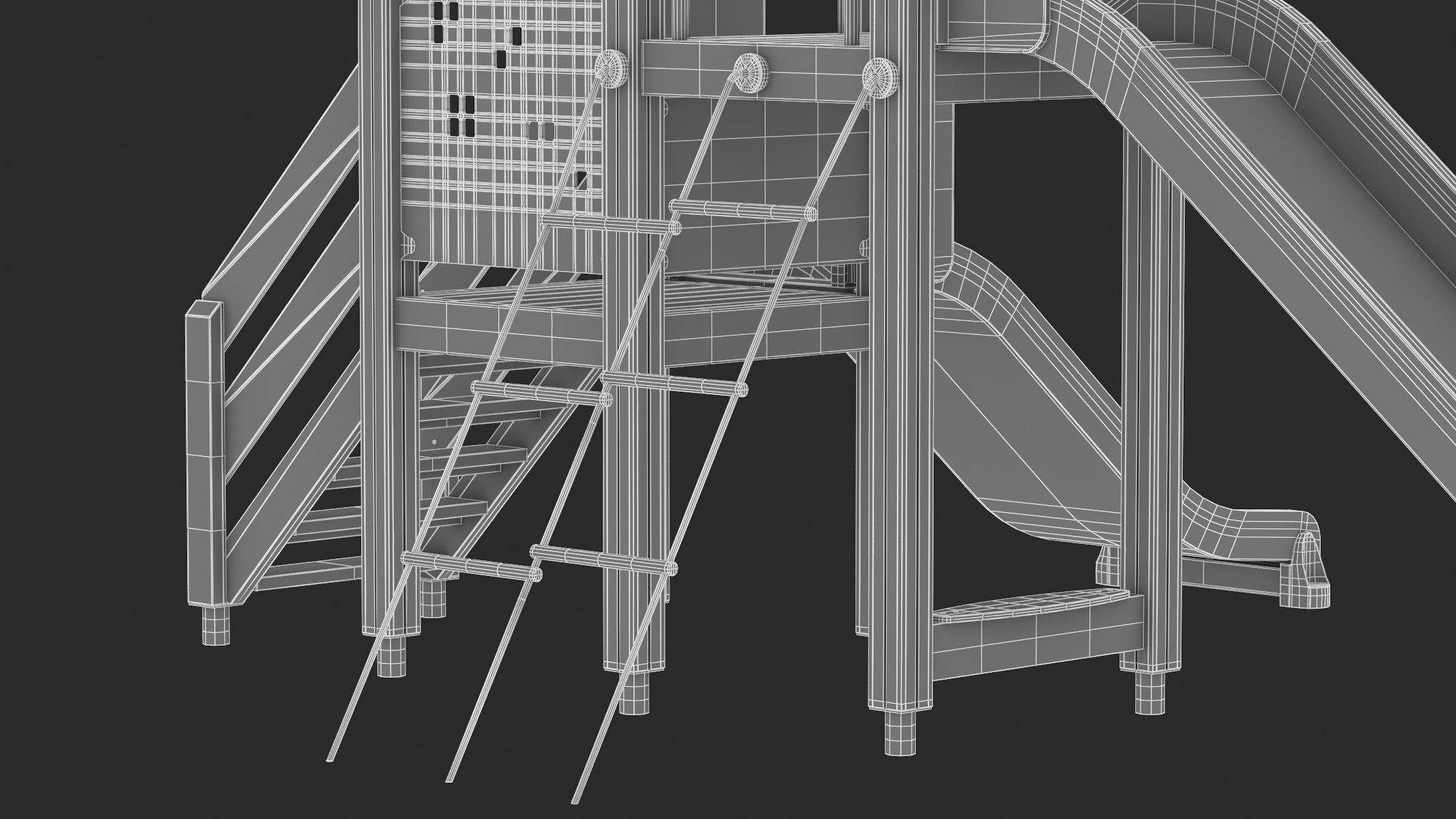 Lappset Activity Tower 01 3D model_14