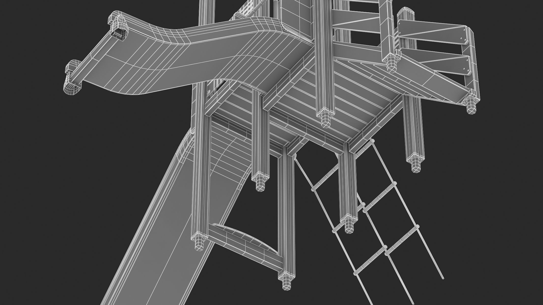 Lappset Activity Tower 01 3D model_15