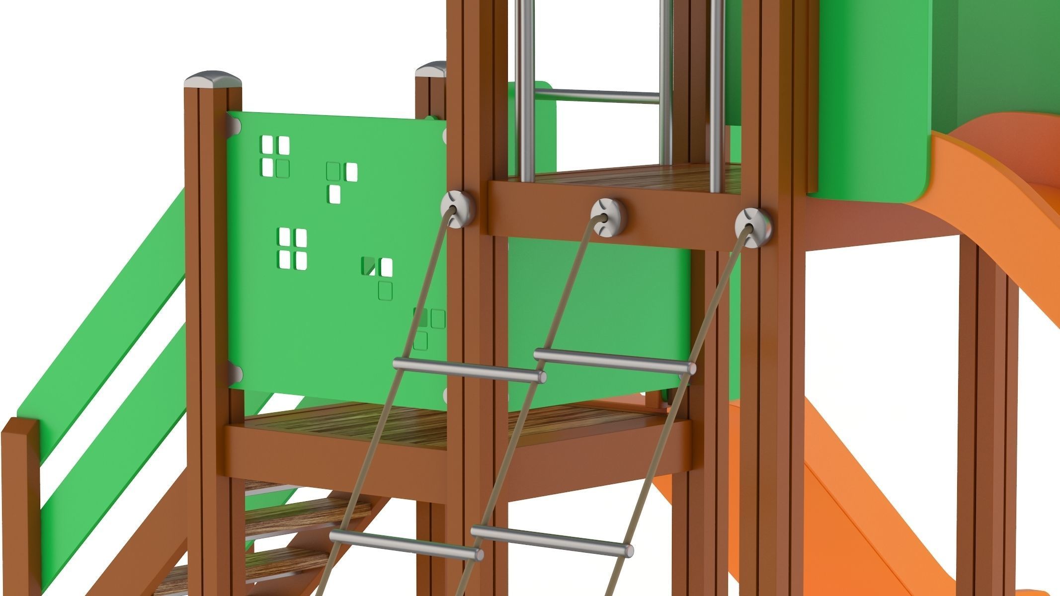 Lappset Activity Tower 01 3D model_3