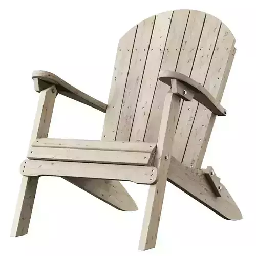 Outdoor wooden chair 