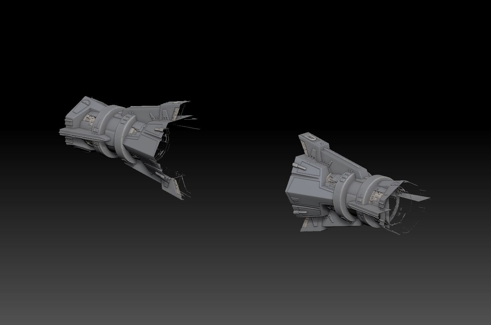 Tie Fighter 3D model_11