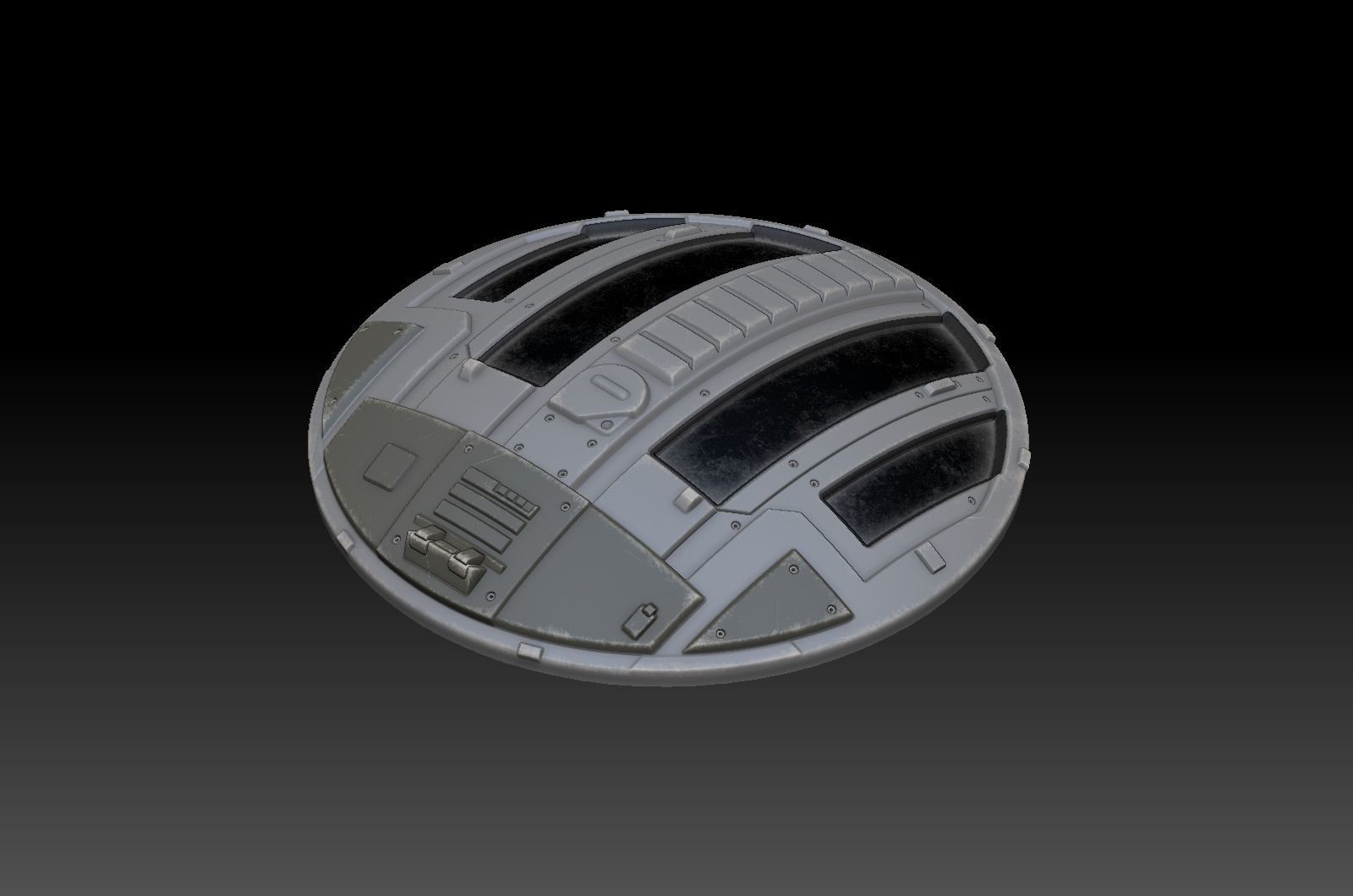 Tie Fighter 3D model_12