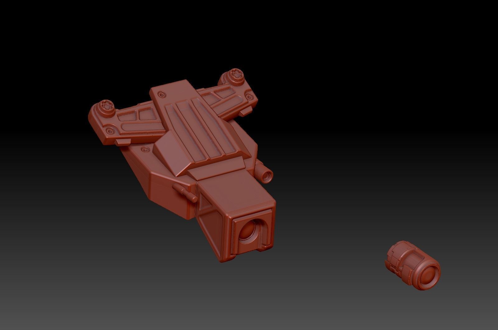 Tie Fighter 3D model_22