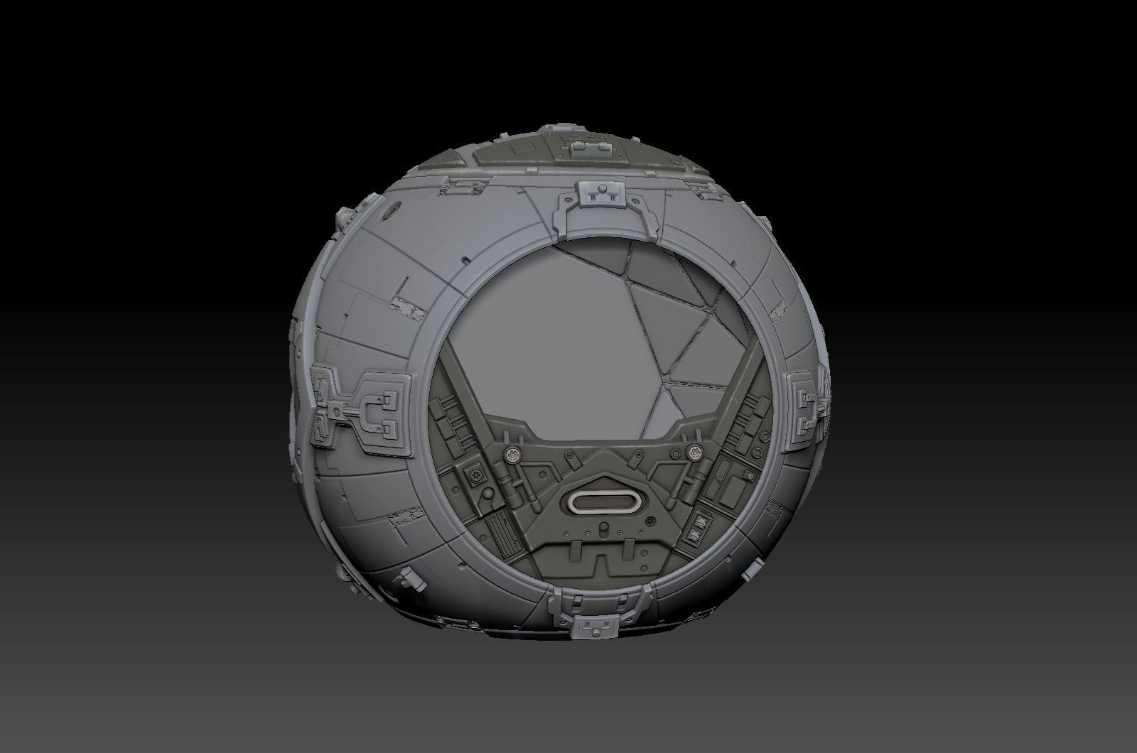 Tie Fighter 3D model_10