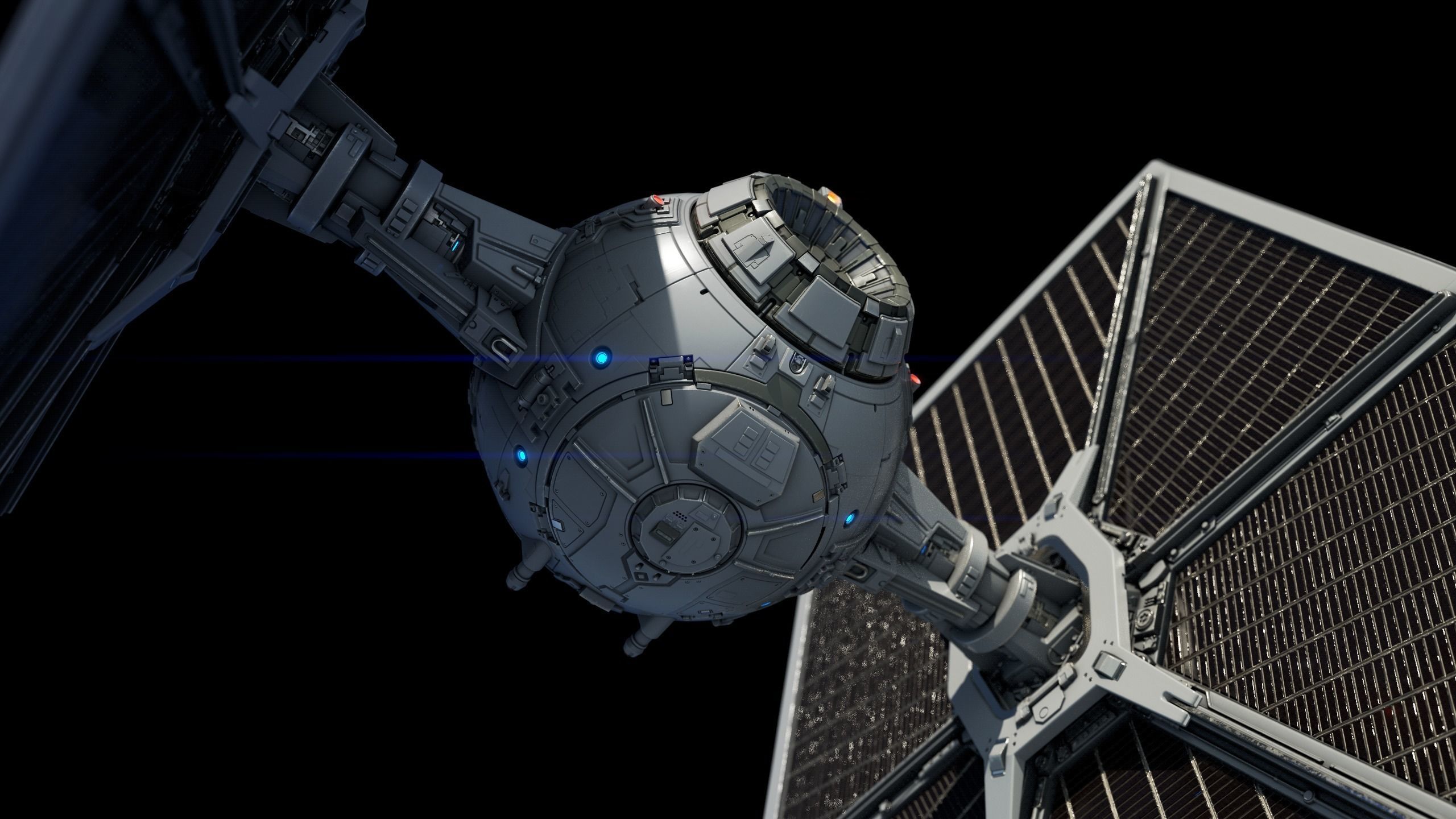 Tie Fighter 3D model_3