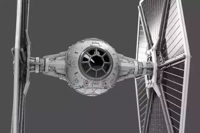Tie Fighter 3D model