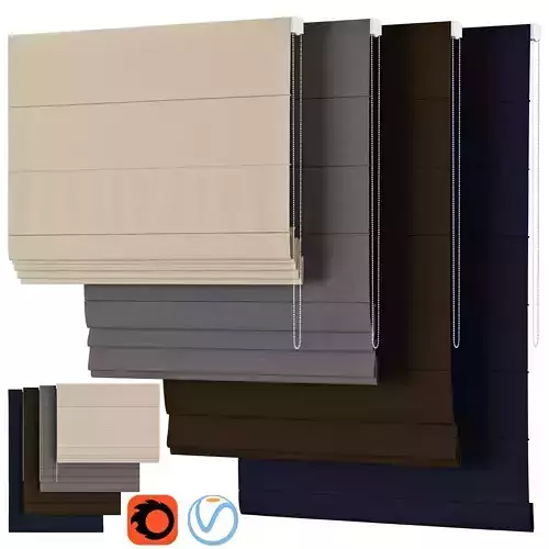 Roman Curtains 84 Insulating Cordless Blackout