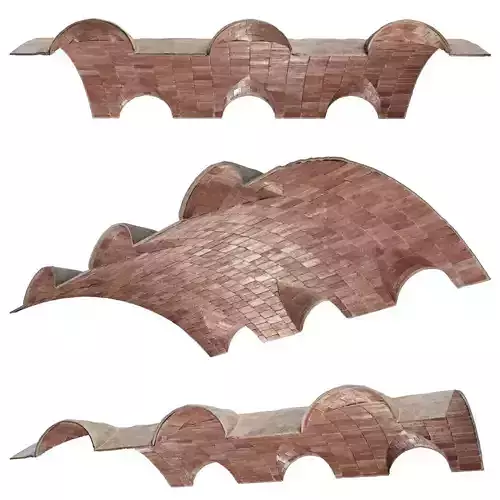 Vaulted ceiling  3D model