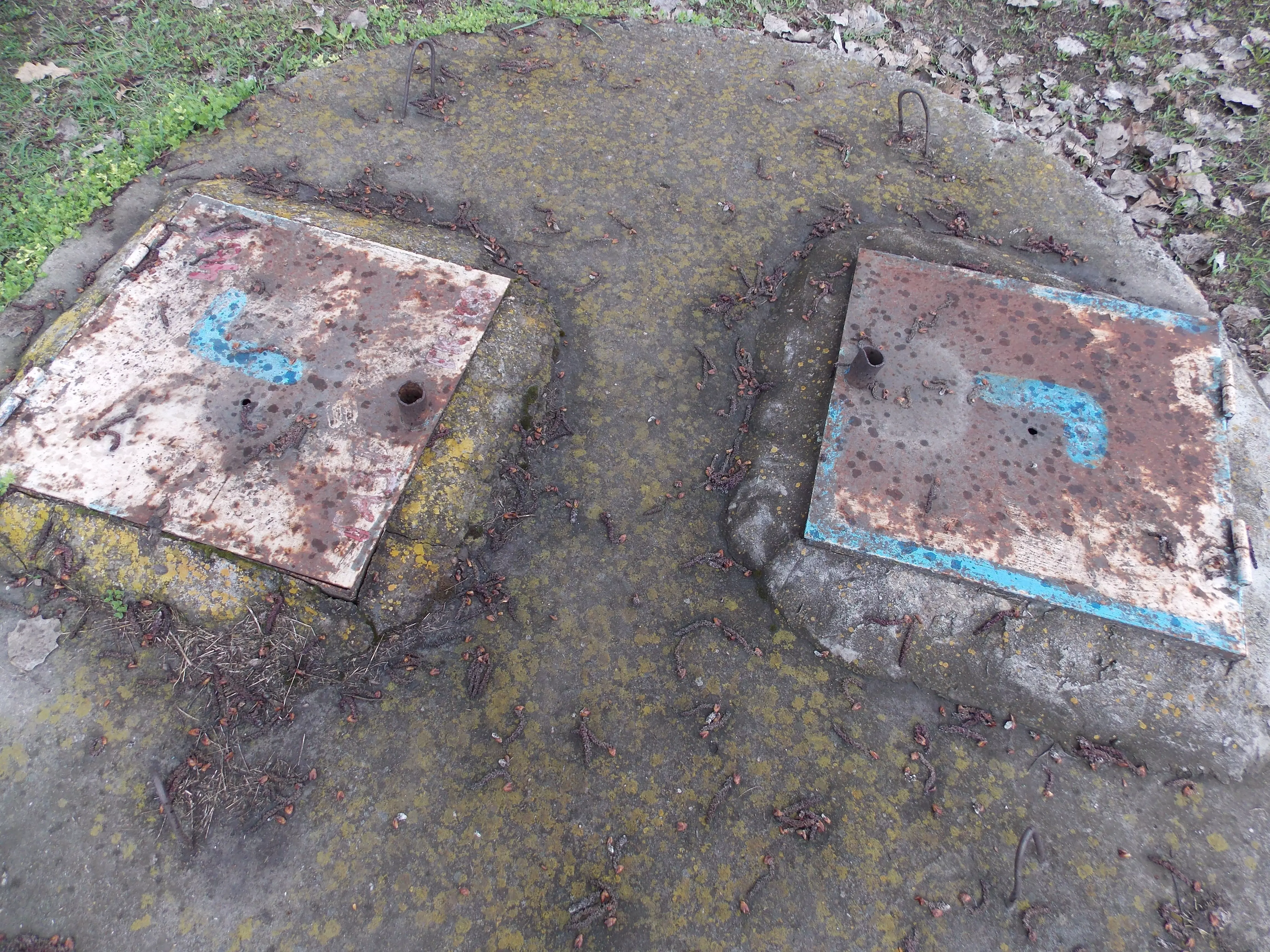 3DF Zephyr - Double Sewer Hatch Low-poly 3D model_0