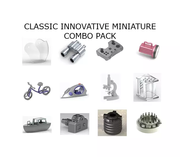 CLASSIC INNOVATIVE MINIATURE - COMBO PACK 3D Model Collection_0