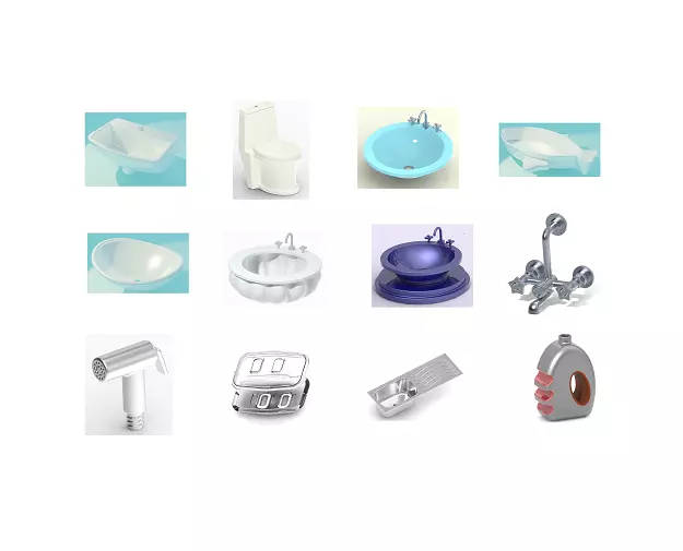 STYLISH INTERIOR COMBO PACK 3D Model Collection_0