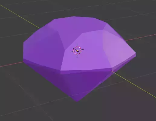 Purple Diamond Coin