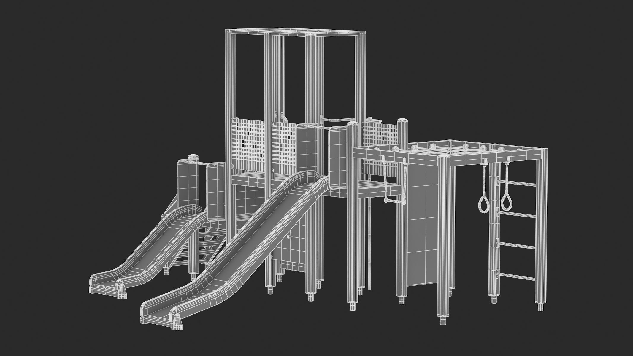 Lappset Activity Tower 02 3D model_13