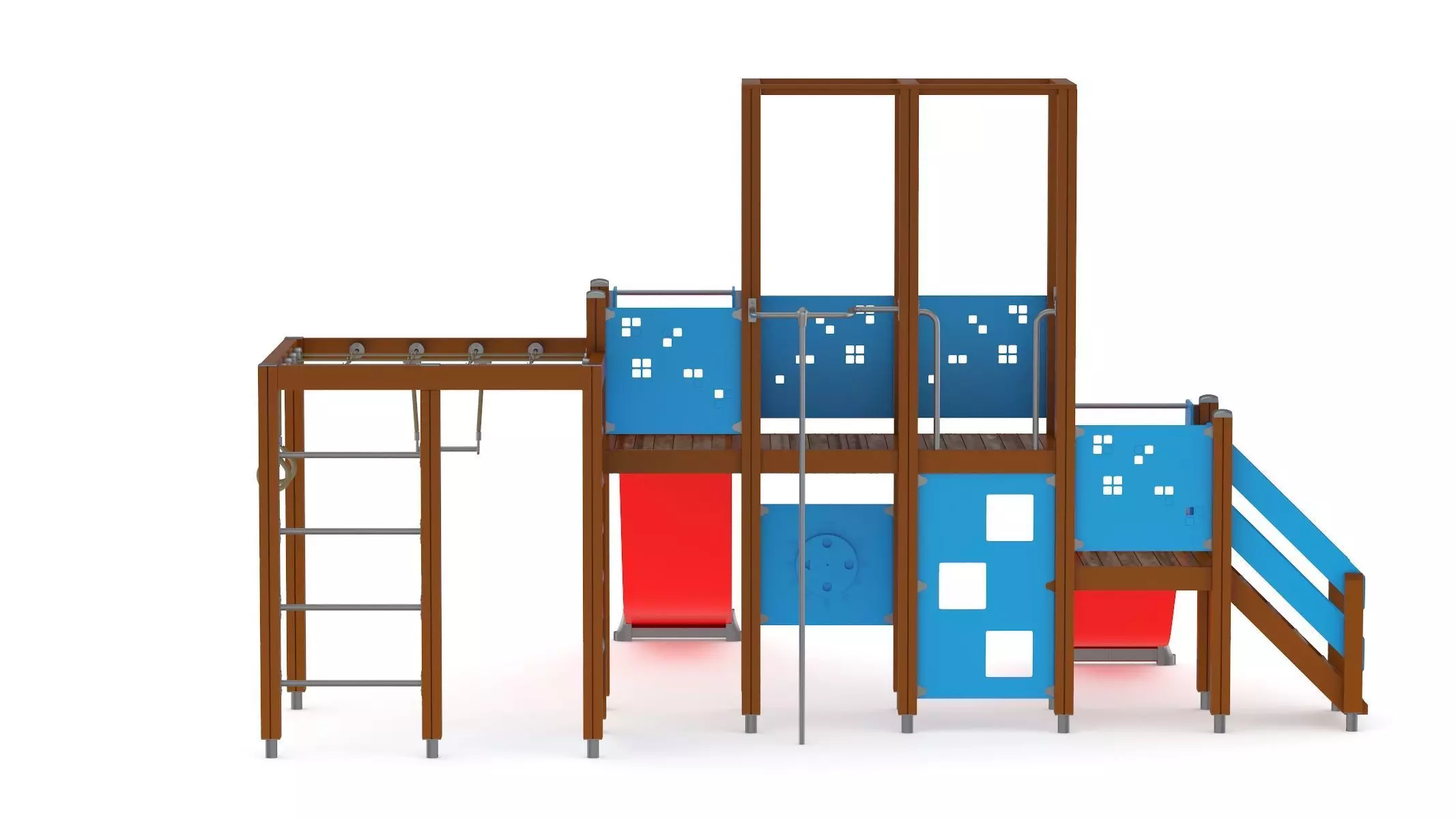 Lappset Activity Tower 02 3D model_0