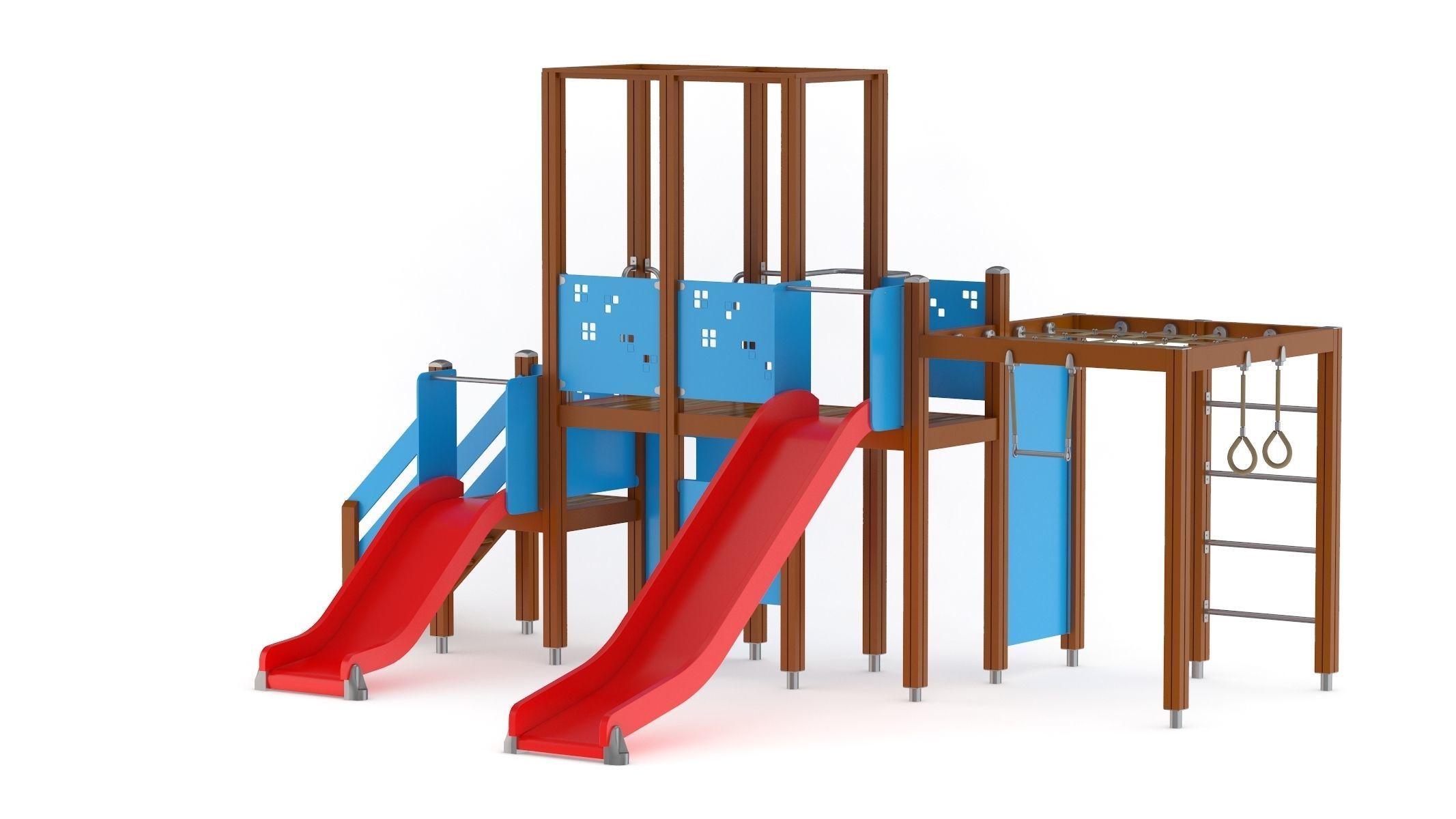 Lappset Activity Tower 02 3D model_3