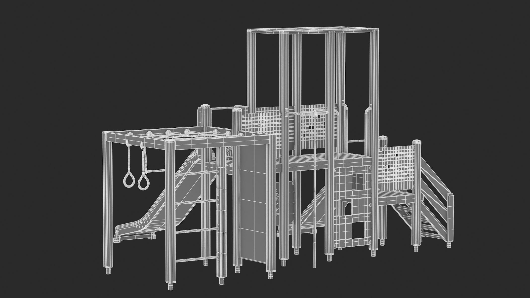 Lappset Activity Tower 02 3D model_11