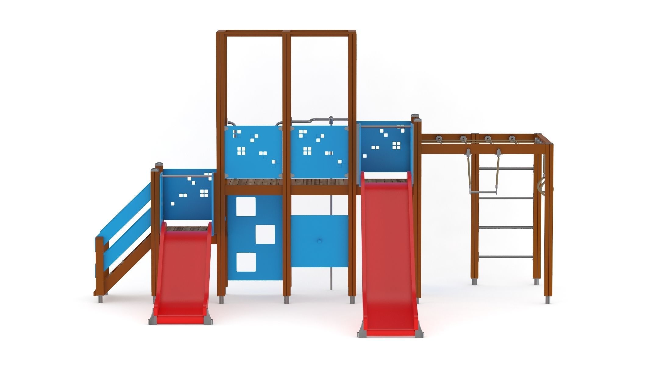 Lappset Activity Tower 02 3D model_4