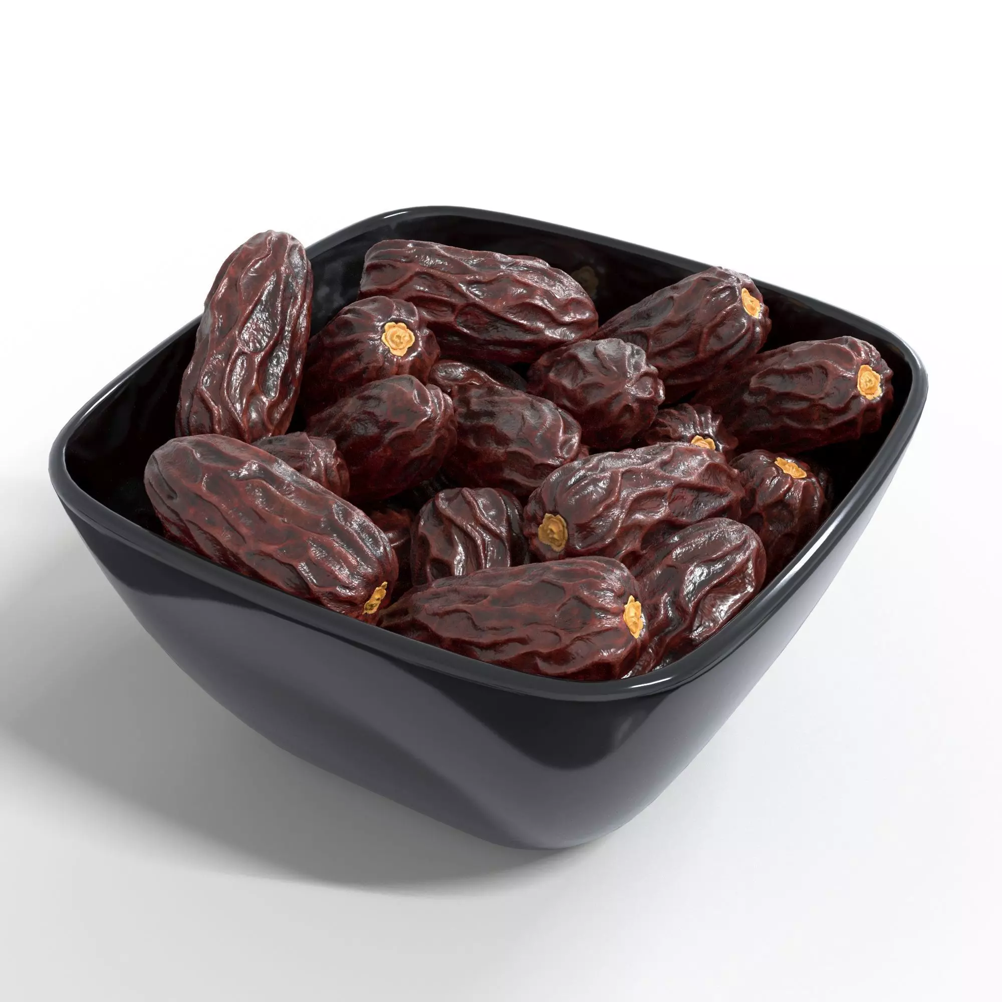 Dried Date 3D model_0