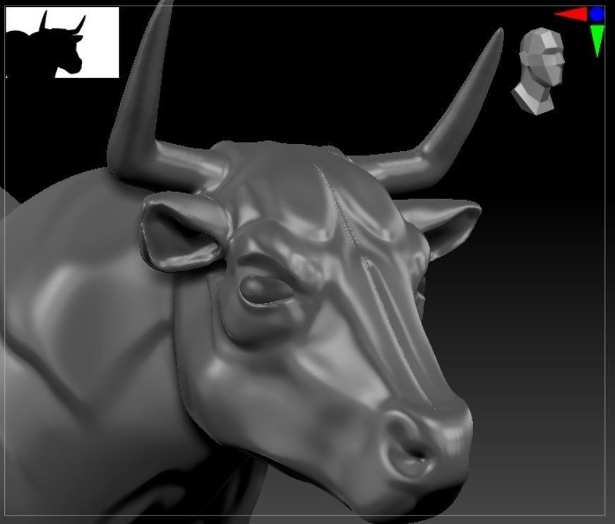 Bull killer 3D model_14