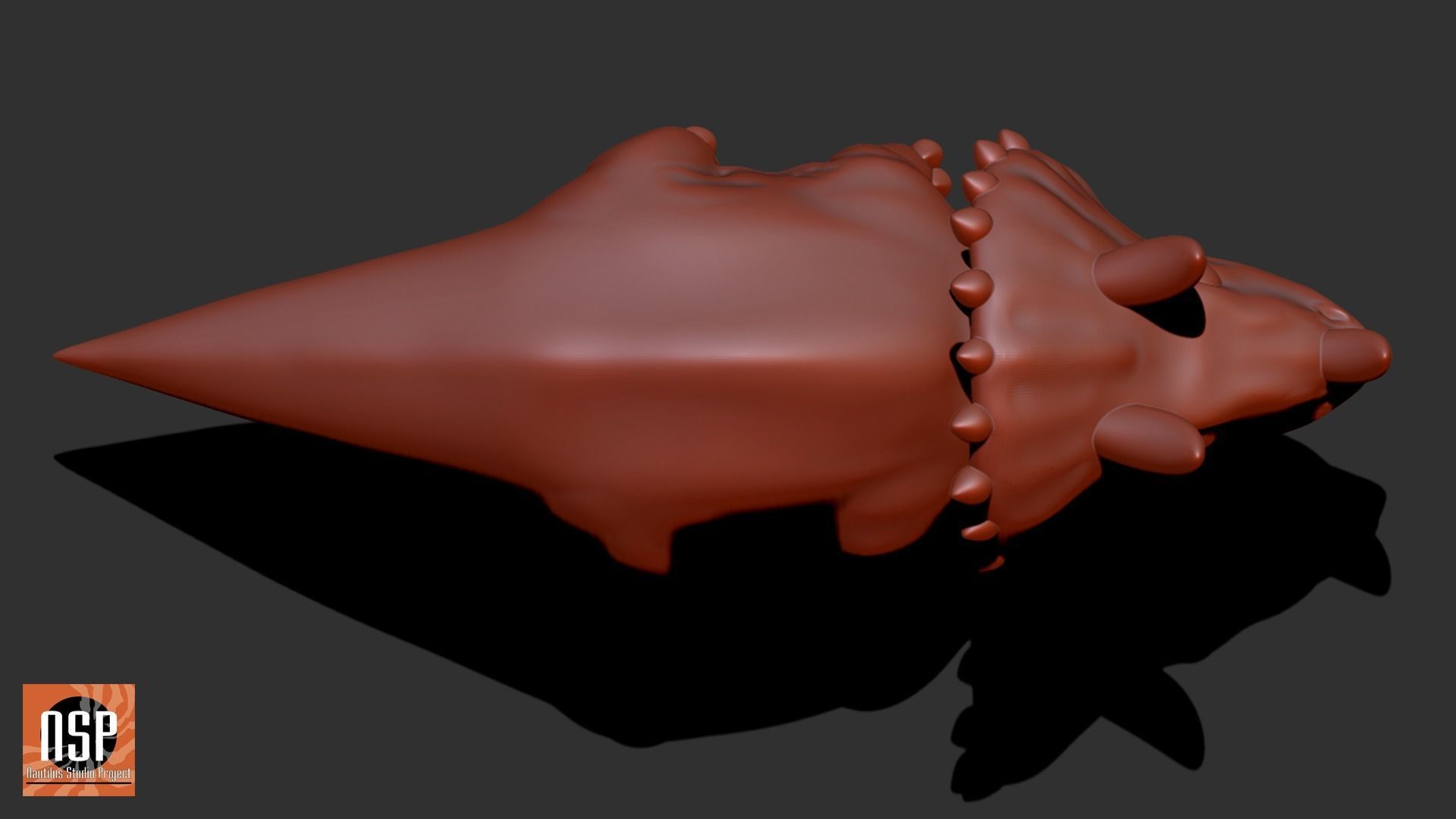 Triceratops Cartoon Dinosaur 3D print model_5