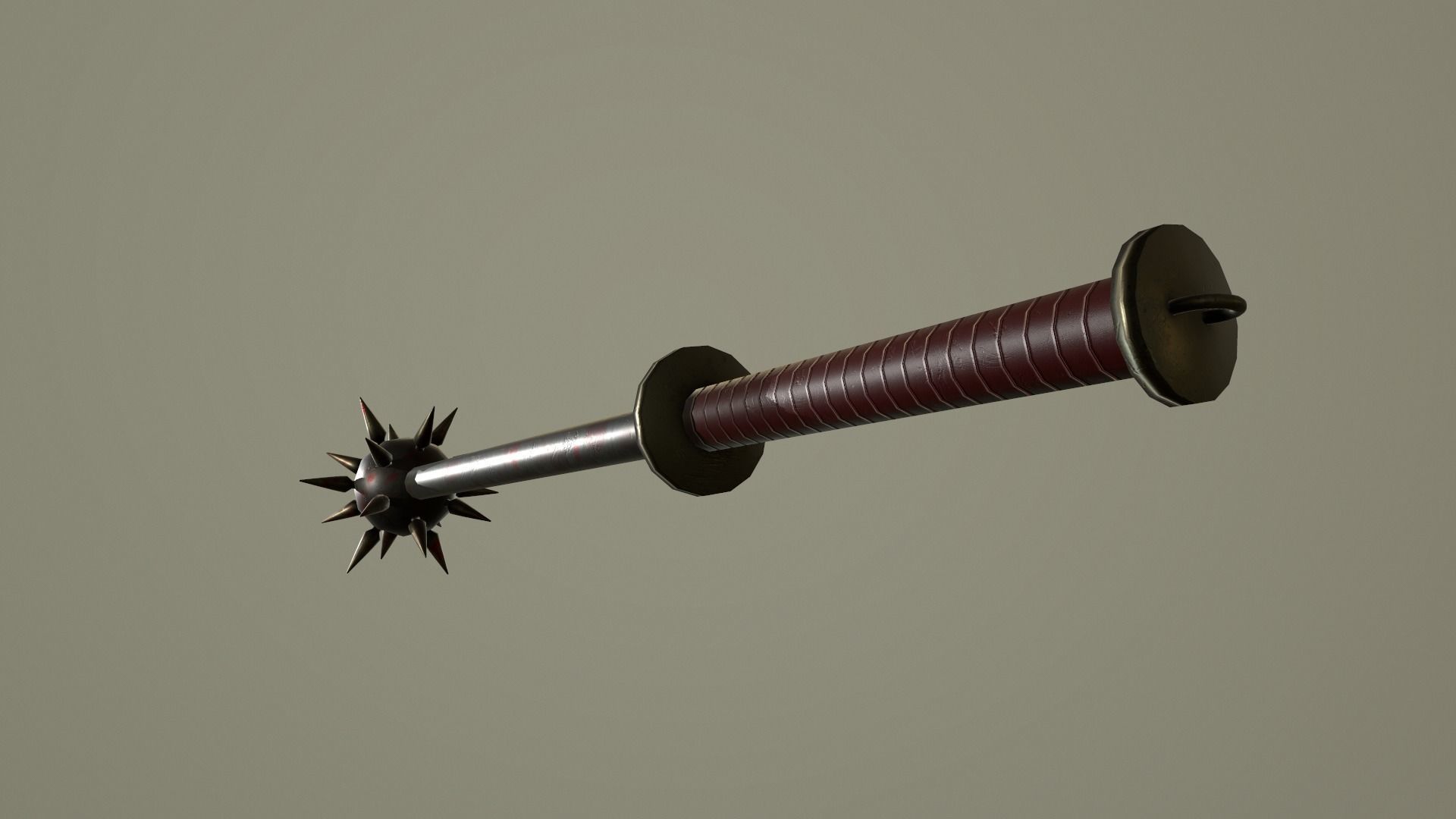 Mace Weapon free VR / AR / lowpoly 3D model CGTrader