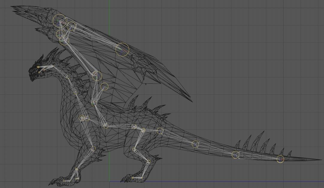 Ultimate Dragon Pack Low-poly 3D model_11