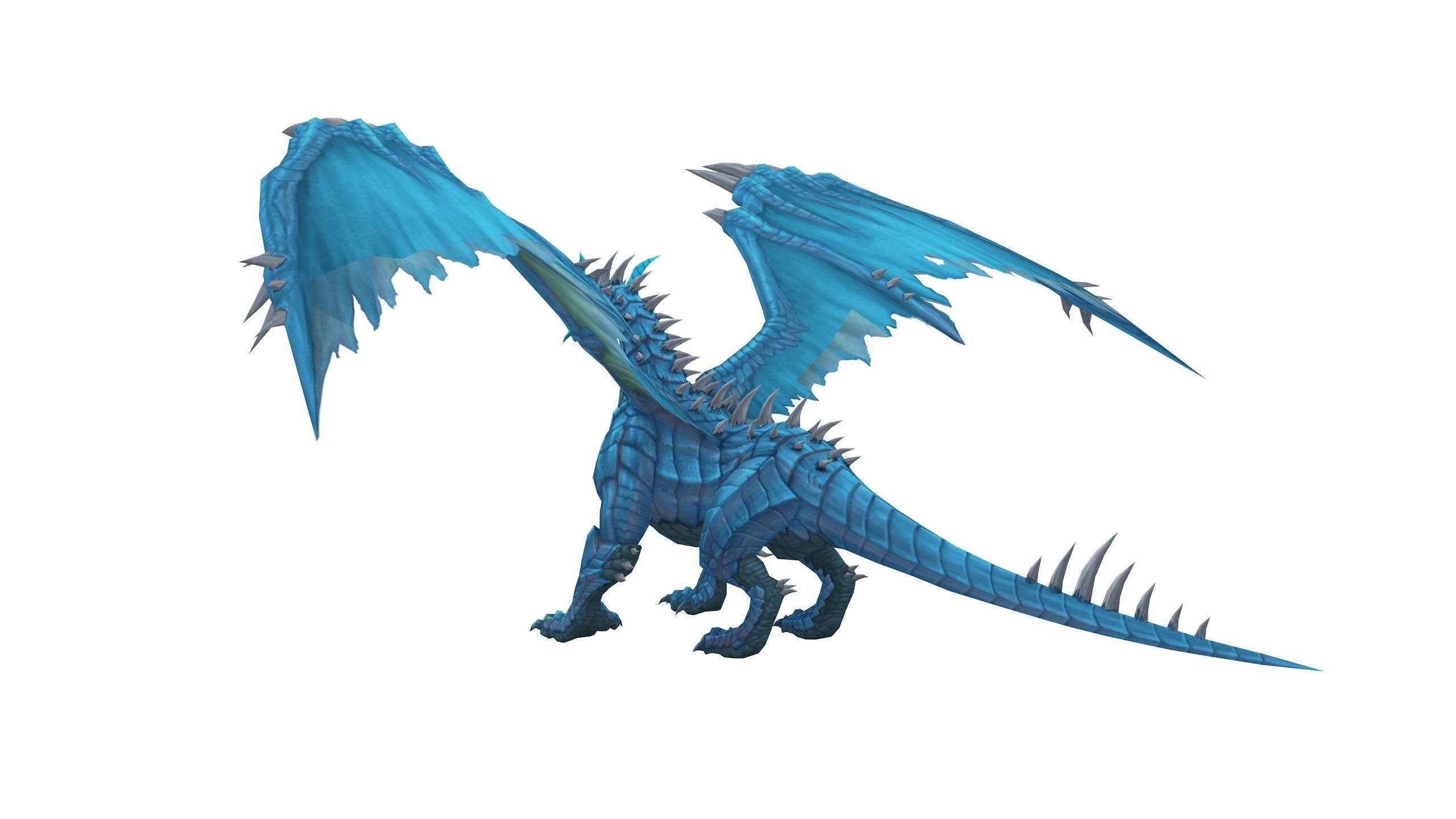 Ultimate Dragon Pack Low-poly 3D model_4