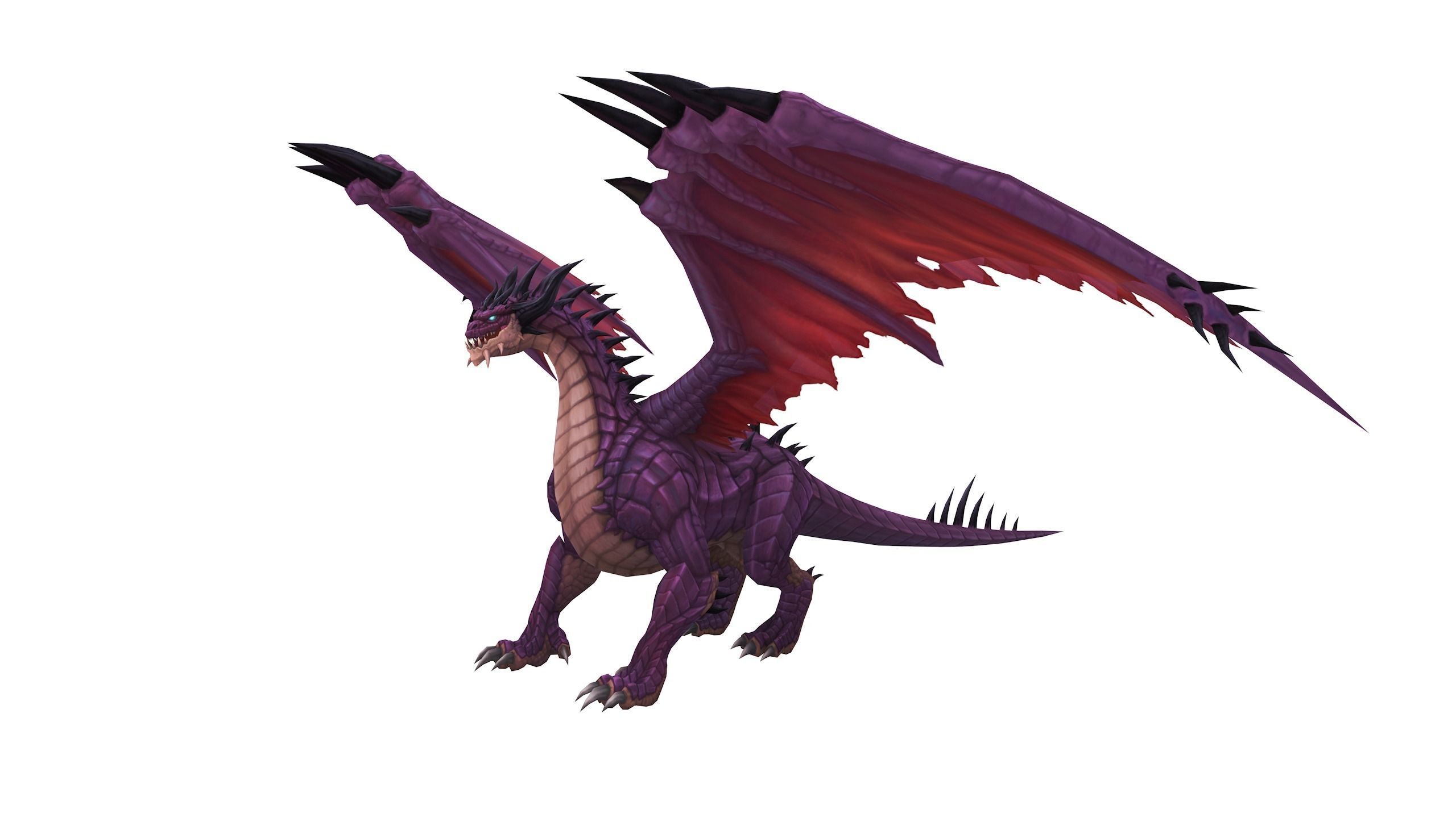 Ultimate Dragon Pack Low-poly 3D model_1