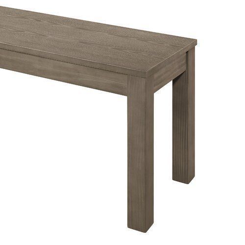 Chetna Simple Wood Dining Bench 3D model_9
