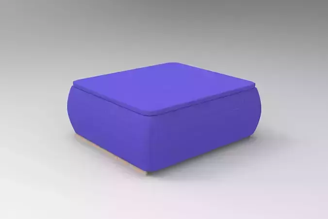 Lan Small Module Pouf