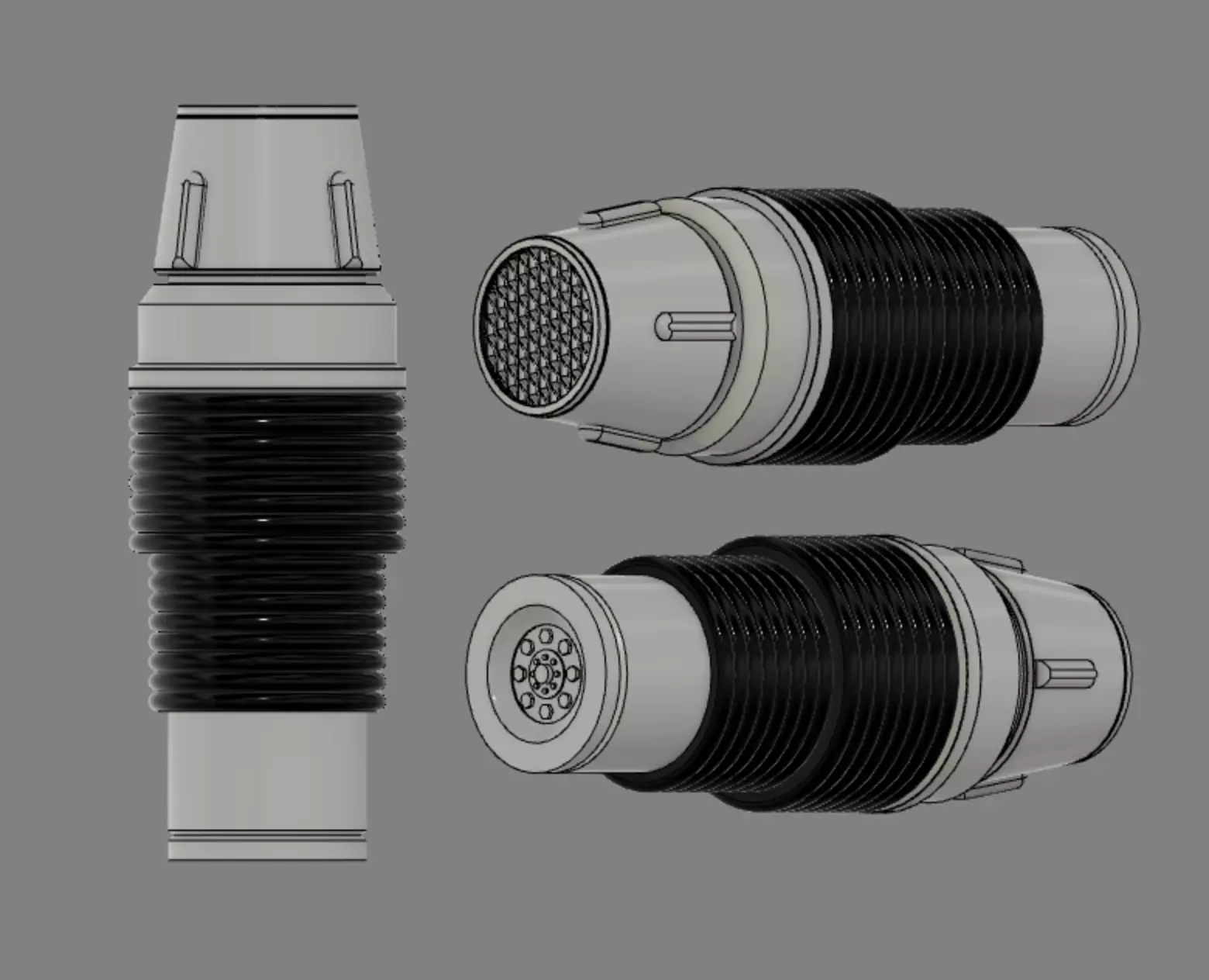 C3PO Luke Intercomunicador Free 3D print model_0