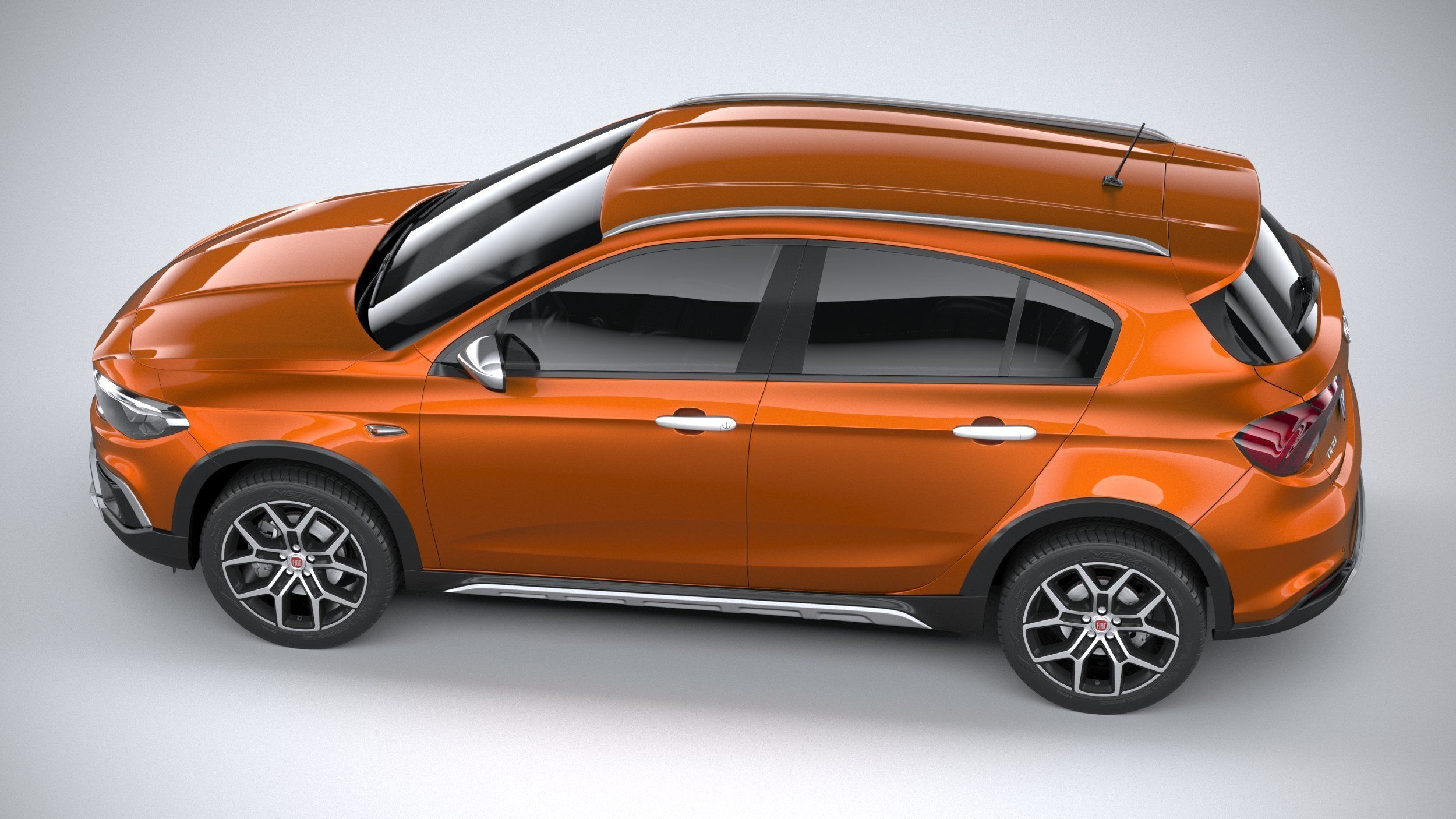 Fiat Tipo Cross 2021 3D model_9