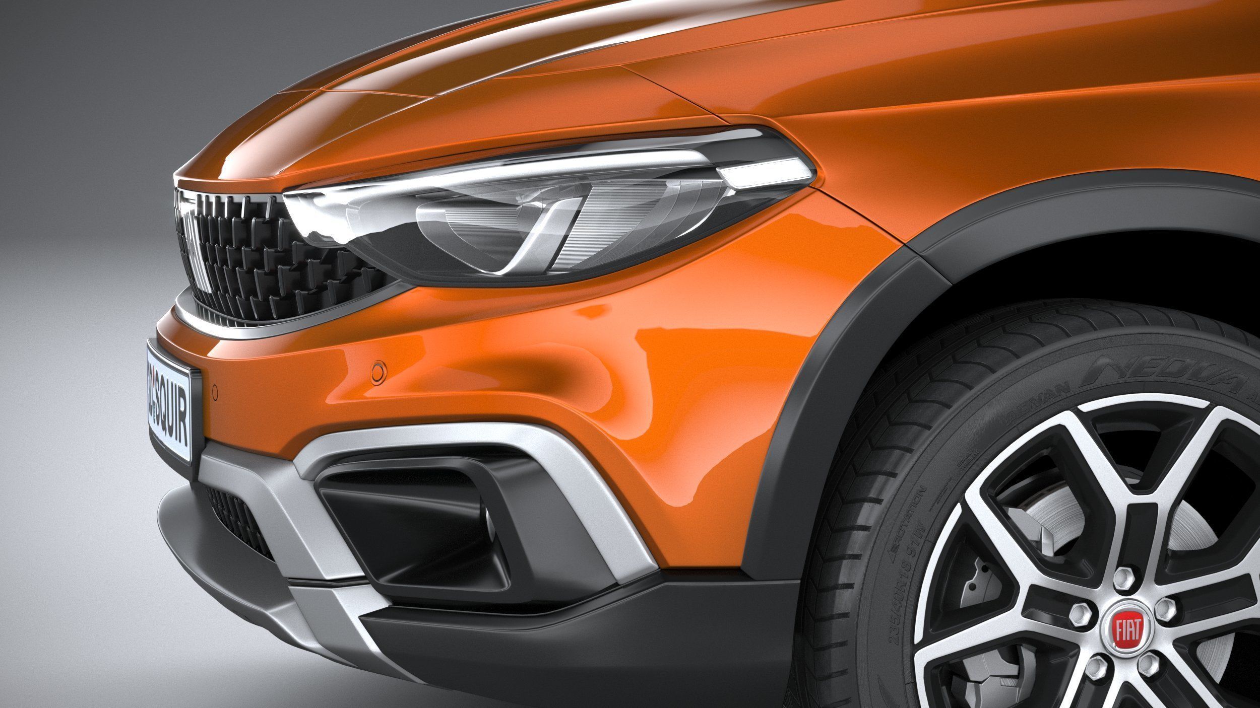 Fiat Tipo Cross 2021 3D model_3