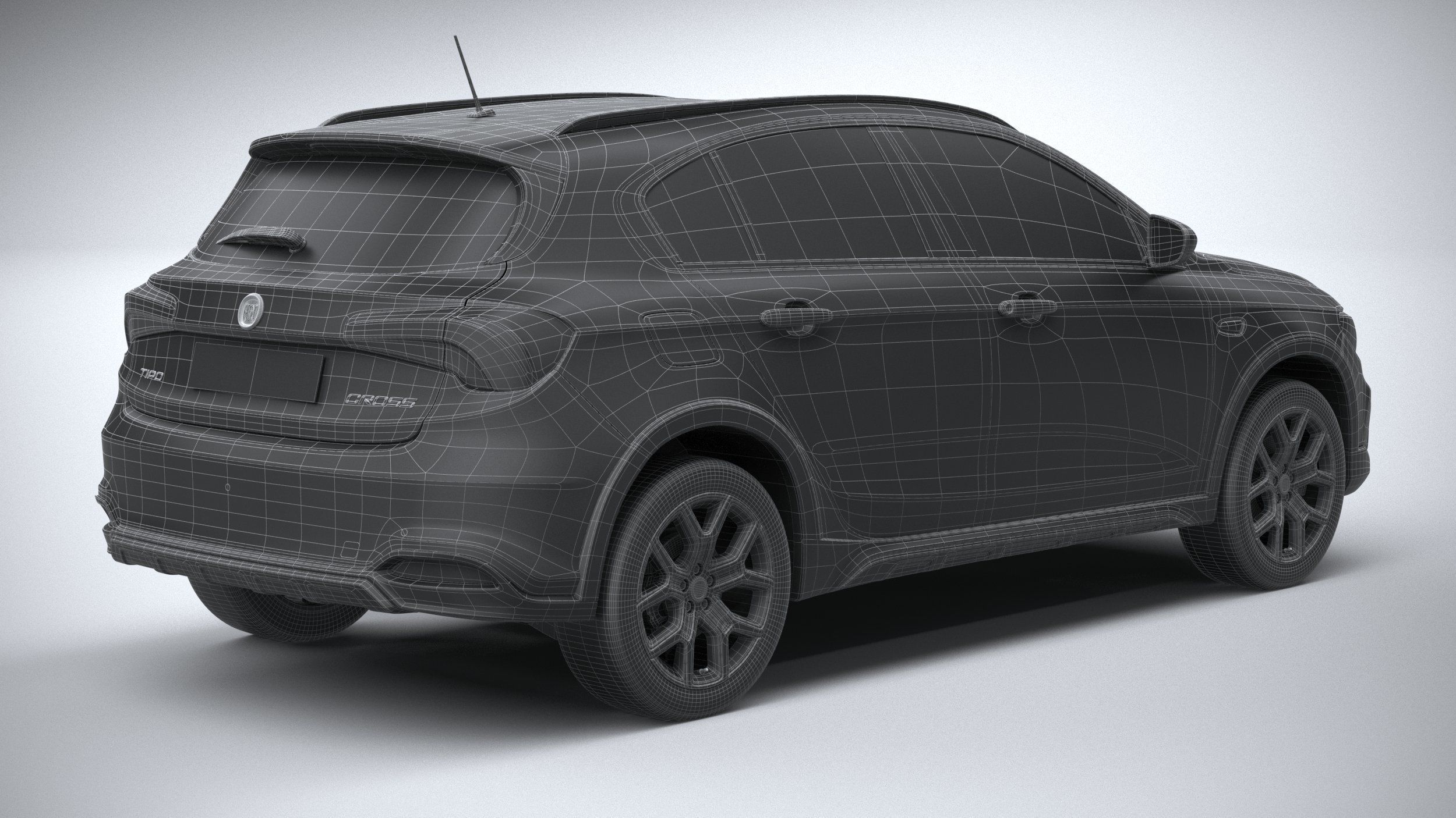Fiat Tipo Cross 2021 3D model_29