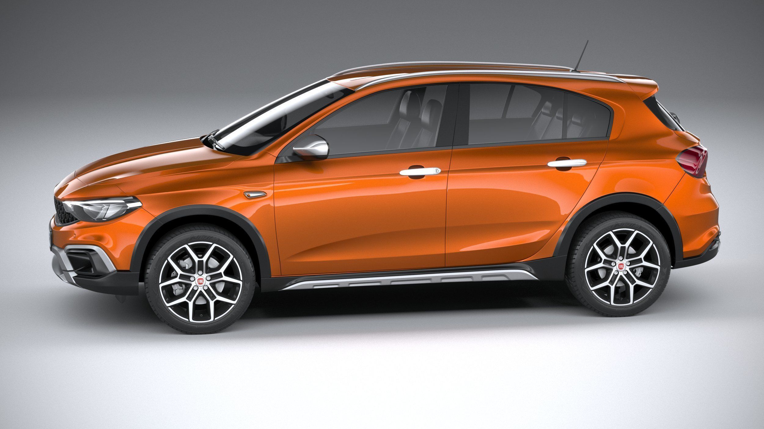 Fiat Tipo Cross 2021 3D model_8