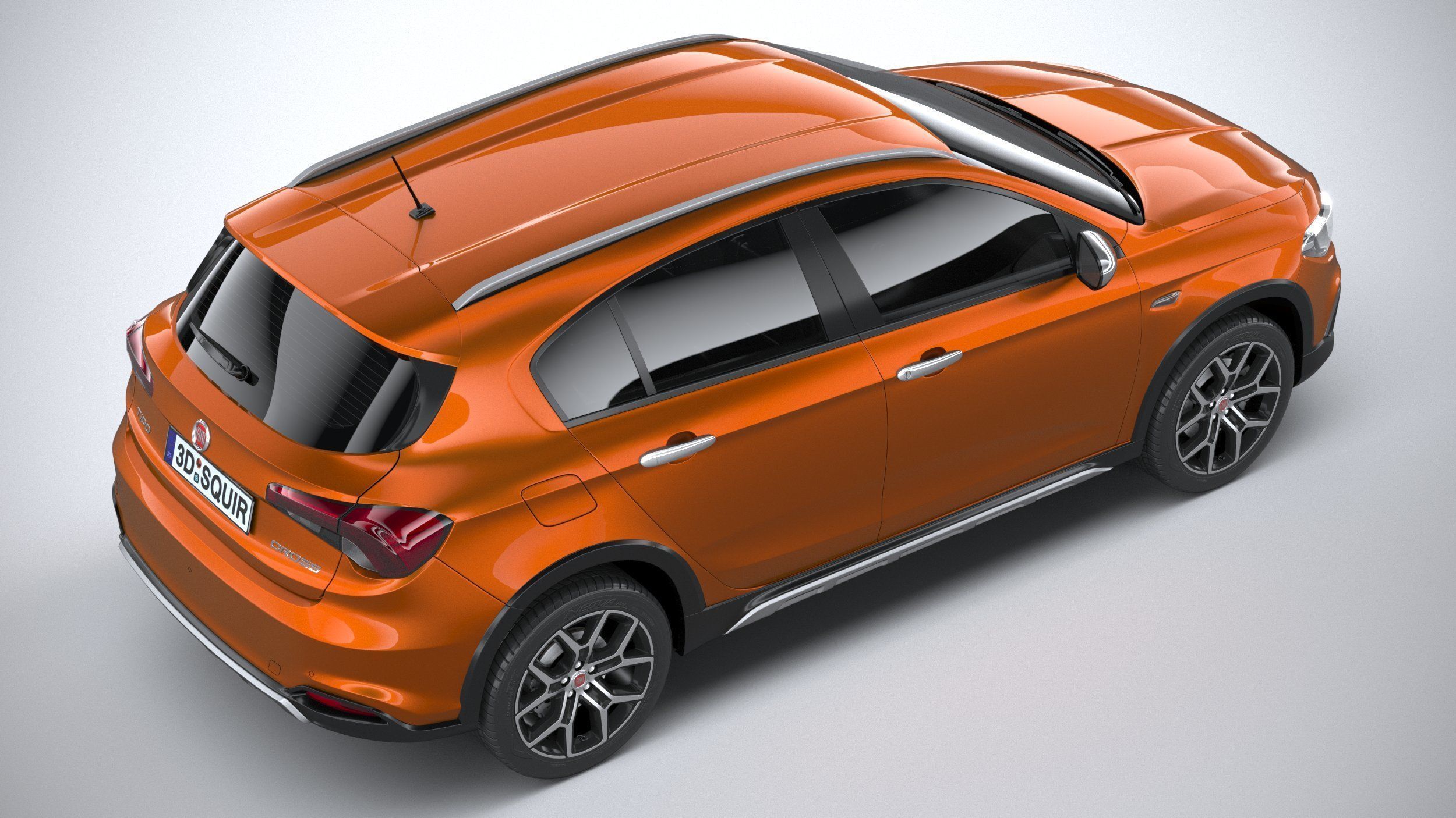 Fiat Tipo Cross 2021 3D model_10