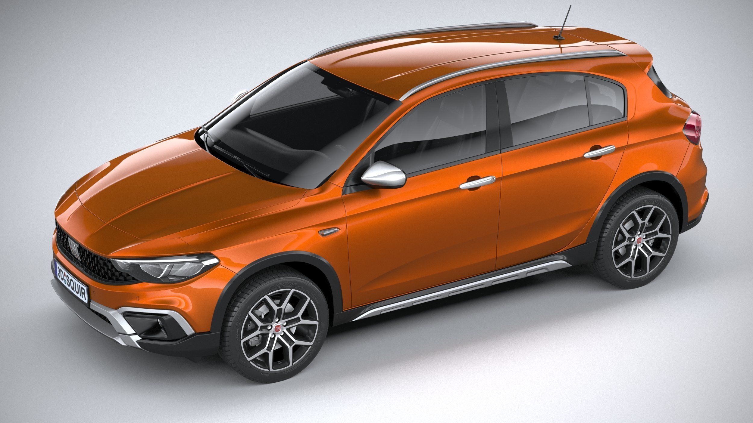 Fiat Tipo Cross 2021 3D model_7