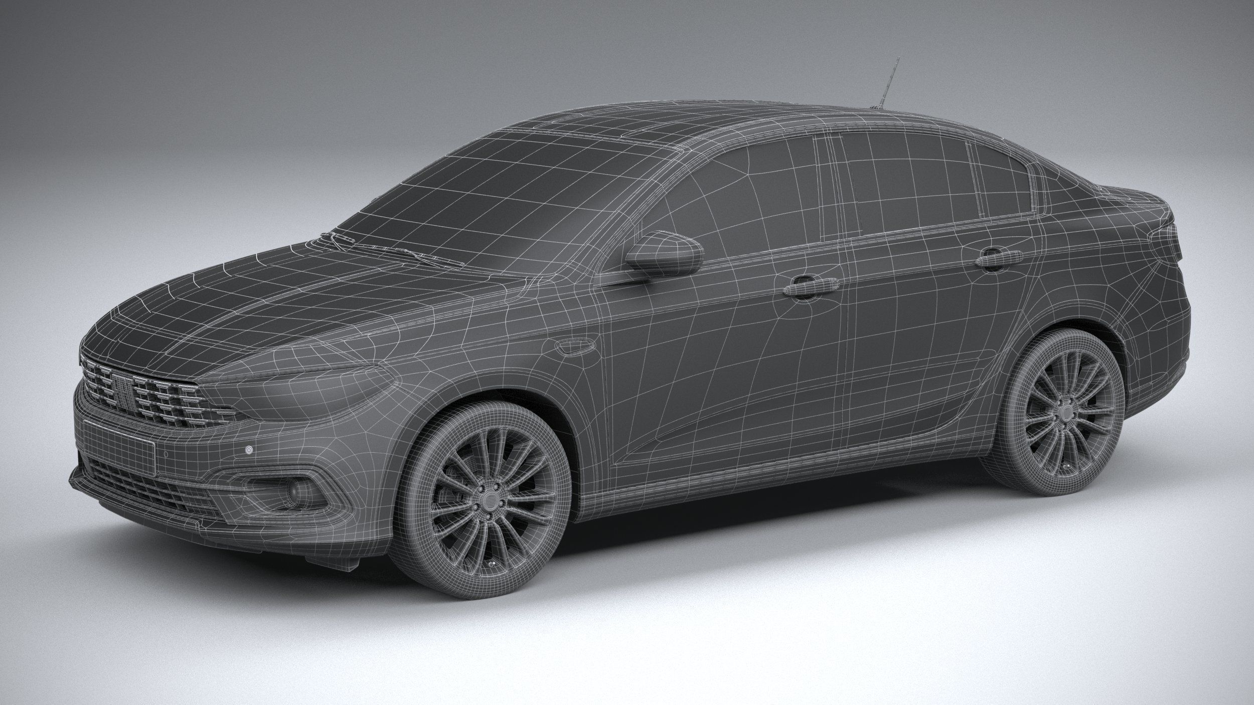 Fiat Tipo Sedan 2021 3D model_28